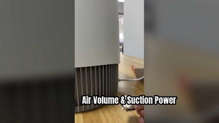 Volume d'air et puissance d'aspiration du purificateur d'air pour animaux de compagnie