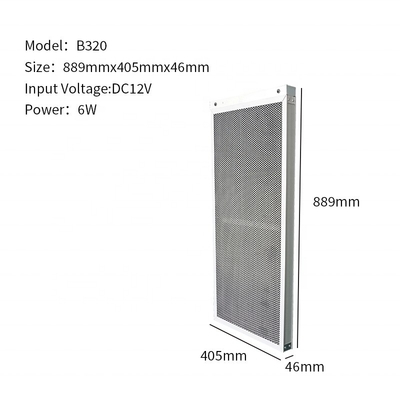 Bon prix Filtre à air électrostatique électrique 12 V AIR B320 pour le nettoyage commercial de l'air en ligne
