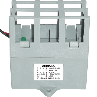 Bon prix Générateur d'ions négatifs AC220V 7,8 kV avec maillage de protection et couvercle d'émetteur pour éliminer la poussière en ligne