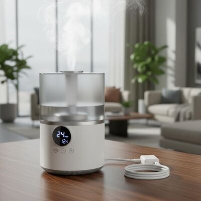 Bon prix Humidificateur d'air à ultrasons à câble USB 24V Voltage avec réglage de la minuterie Adapté à de grands espaces et à un fonctionnement continu en ligne