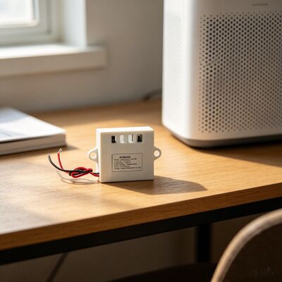 Bon prix Voltage de sortie Générateur d'ions négatifs 3.8KV Idéal pour la couverture extérieure de 3 à 8 mètres carrés Solution de purification de l'air en ligne