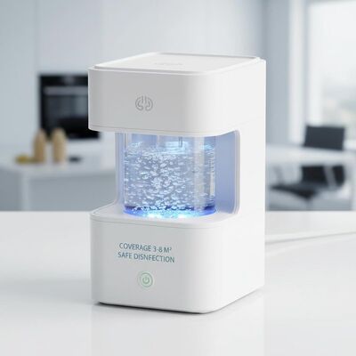 Bon prix Couverture Générateur d'acide hypochloreux de 3 à 8 mètres carrés fabriqué à partir de plastique ABS offrant des capacités de désinfection sûres en ligne